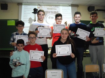 concurs robotica, ies bernat guinovart, la veu d'algemesí