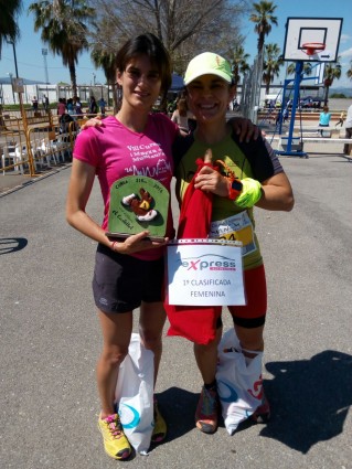 tamara canet alicia carpi trail font amarga les salines cama trail la veu d'algemesi