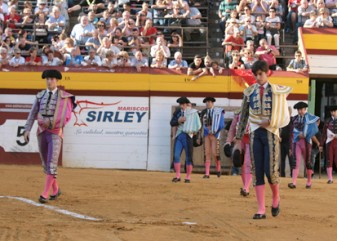 setmana de bous algemesi triunfadores daniel martinez escuela taurina valencia angel tellez escuela taurina de madrid daniel ruiz carlos bueno moises castell la veu d'algemesí