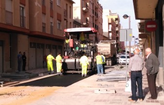 asfaltat-carrer-cervantes la veu d'algemesi