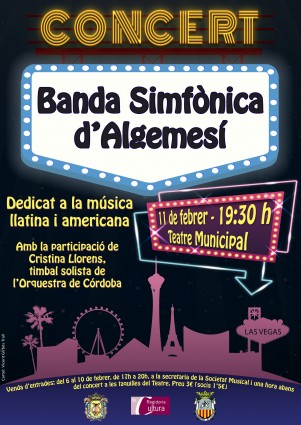 Concert d'hivern Banda Simfònica d’Algemesí prepara un concert dedicat a la música americana la veu d'algemesi