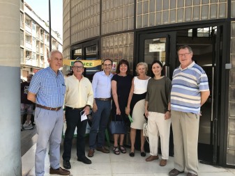 La directora general de l’Alta Inspecció Sanitària es compromet a incloure l’ampliació del centre de salut de la plaça de la Ribera en el pressupostos de la Generalitat per a 2018 la veu d'algemesí