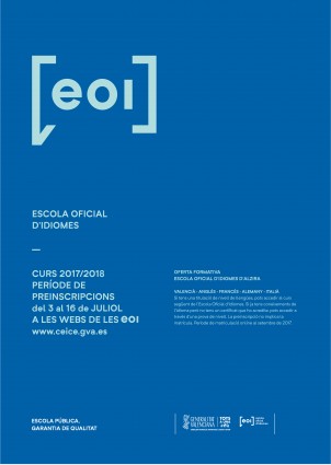escola oficial de idiomes la veu d'algemesí