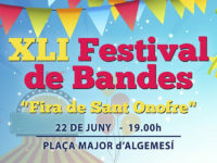 Festival Bandes societat musical algemesi