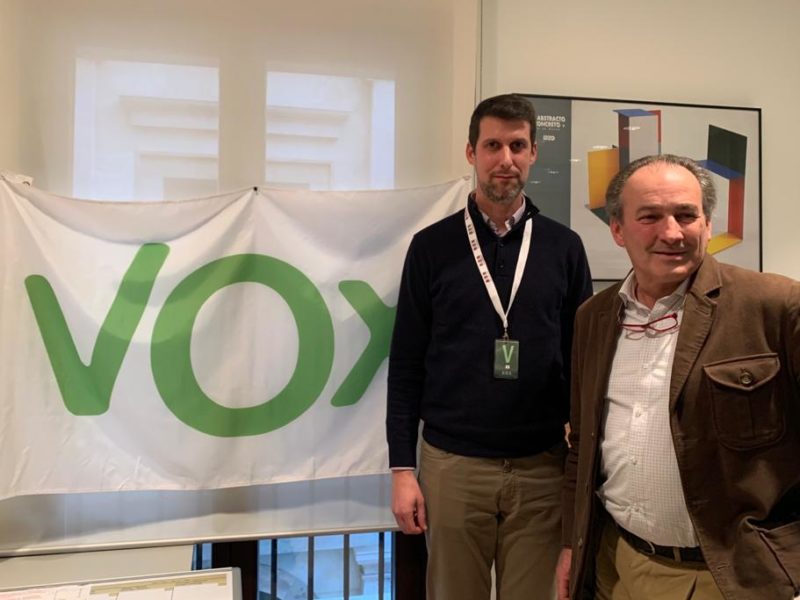 Borja Revilla se reúne con José Luis Aguirre LA VEU D'ALGEMESÍ