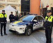 nou cotxe elèctric policia local algemesi
