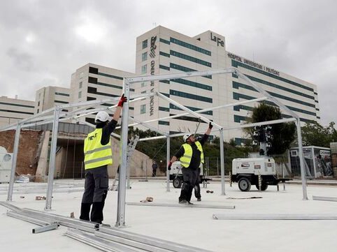 La Fe hospital de campanya