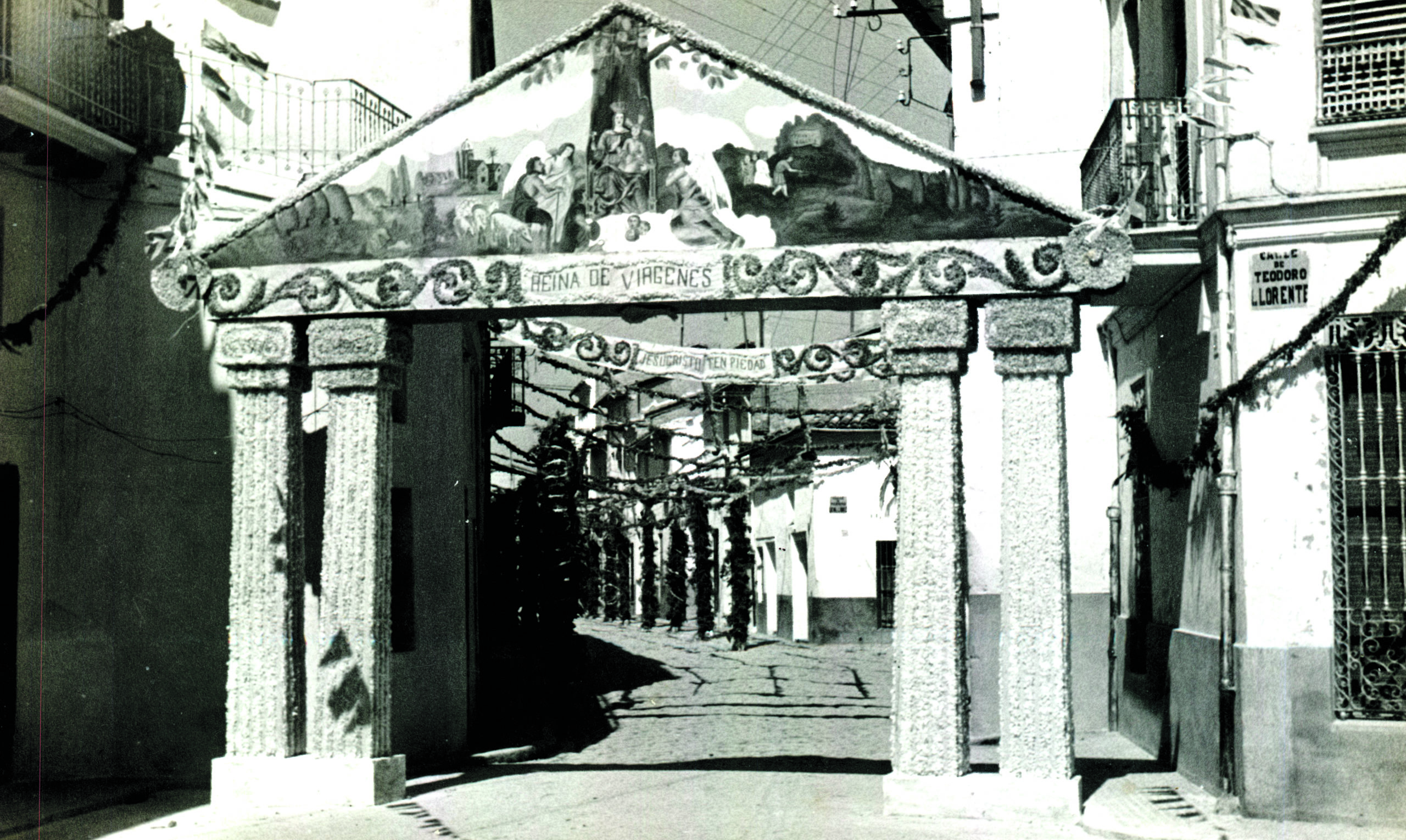 Placeta dels Àngels. Festes del Setè centenari 1947.