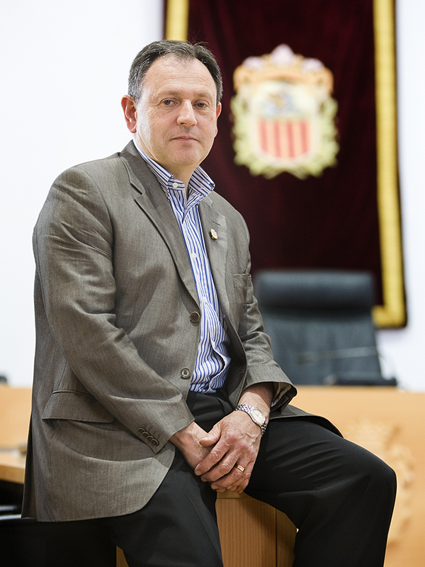 Vicent Ramón García Mont. Alcalde d'Algemesí (2007-2015). Nº8 - juny 2012. MOISÉS CASTELL/Prensa2