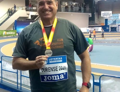 Jaime Flores, subcampió al Campionat d’Espanya de pes indoor