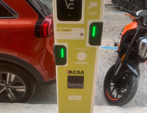 Primer punt de recàrrega a peu de comerç