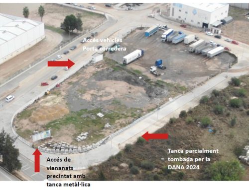 més Algemesí: “La tanca del solar estava tombada”